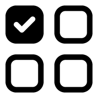bs icon ui check grid