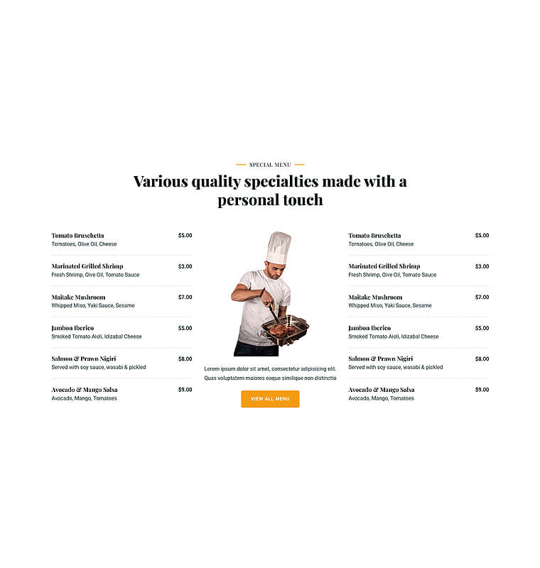 Food catalog 1 patterns restaurant fs 3