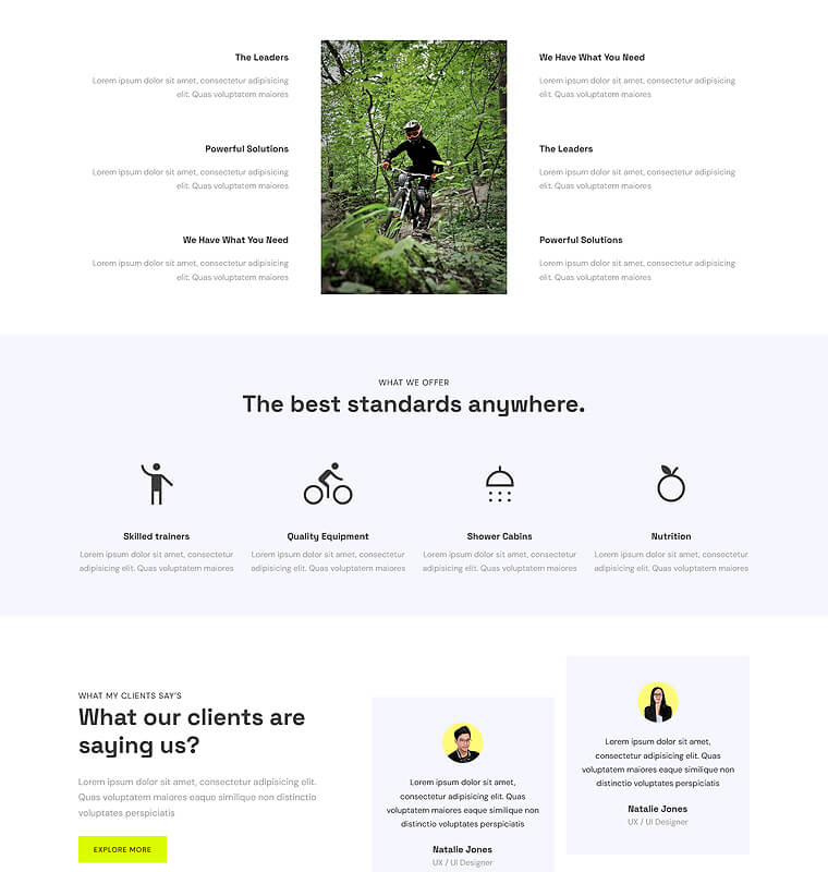 Service Page 1 patterns sports page services